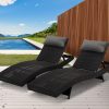 Outdoor Wicker Sun Lounge