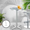 Outdoor Bar Table Indoor Furniture Adjustable Aluminium