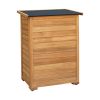 Portable Wooden Garden Storage Cabinet