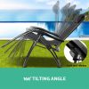 Zero Gravity Recliner Chairs Outdoor Sun Lounge Beach Chair Camping