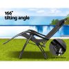 Zero Gravity Recliner Chairs Outdoor Sun Lounge Beach Chair Camping