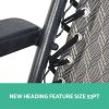 Zero Gravity Recliner Chairs Outdoor Sun Lounge Beach Chair Camping