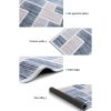 Floor Rugs Short Pile Area Rug Large Modern Carpet Soft Grey – 200×290 cm