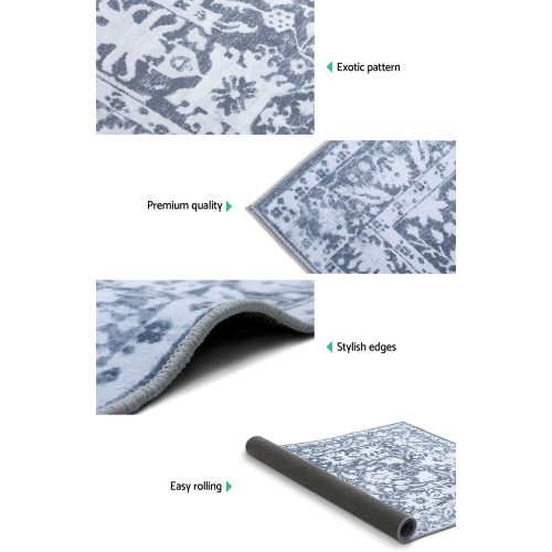 Floor Rugs Living Room Bedroom Soft Large Carpet Rug Short Pile – 200×290 cm