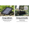 3 Tier Solar Powered Water Fountain – Black