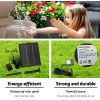 4 Tier Solar Powered Water Fountain with Light – Sand Beige