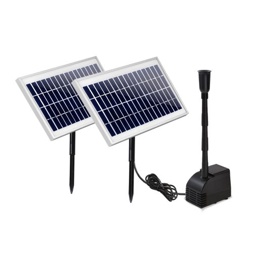 Solar Pond Pump with 2 Panels 7.2FT