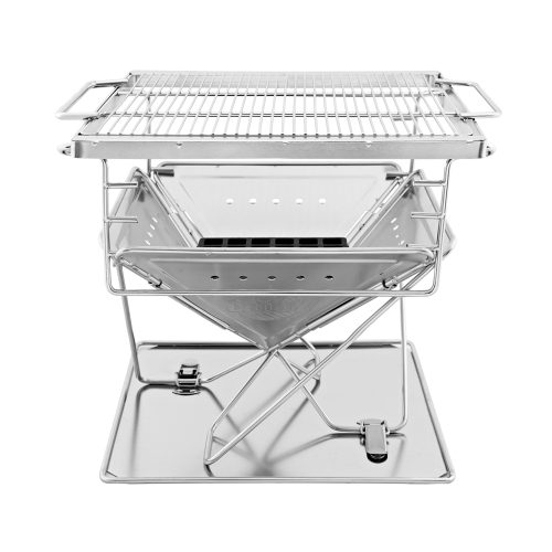 Fire Pit BBQ Grill with Carry Bag Camping