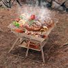 Fire Pit BBQ Grill with Carry Bag Portable