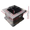 Stone Base Outdoor Patio Heater Fire Pit Table – 55x55x50 cm