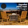 Stone Base Outdoor Patio Heater Fire Pit Table – 55x55x50 cm