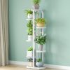 Round Metal Plant Rack Flowerpot Storage Display Stand Holder Home Garden Decor