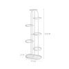 Round Metal Plant Rack Flowerpot Storage Display Stand Holder Home Garden Decor