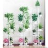 Round Metal Plant Rack Flowerpot Storage Display Stand Holder Home Garden Decor