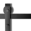Sliding Barn Door Hardware Track Set Roller Kit Slide Office Bedroom – 2.44 M