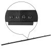 Sliding Barn Door Hardware Track Set Roller Kit Slide Office Bedroom – 2.44 M