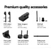 Sliding Barn Door Hardware Track Set Roller Kit Slide Office Bedroom – 2.44 M