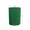 Water Tank Collapsible Rain Storage Tanks Caravan Camping Hydroponic Aqua  250L