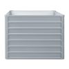 Garden Bed 2PCS Galvanised Steel Raised Planter – 100x100x77 cm