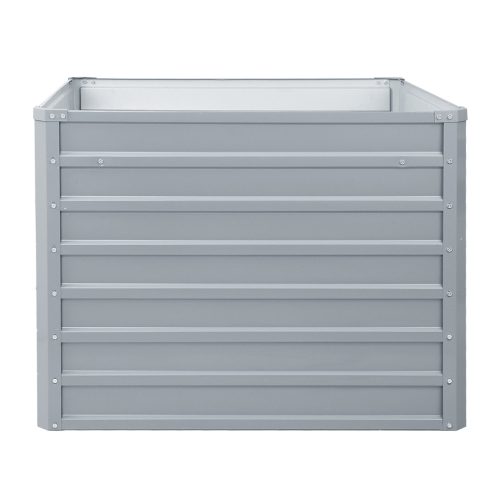 Garden Bed 2PCS Galvanised Steel Raised Planter – 100x100x77 cm
