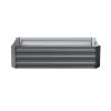 Garden Bed 2PCS Galvanised Steel Raised Planter – 120x90x30 cm