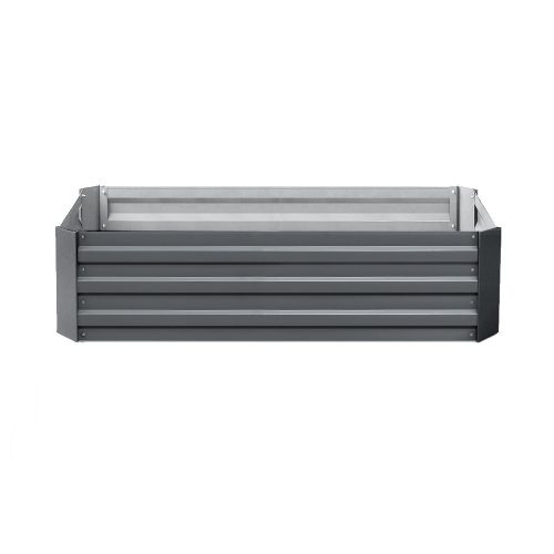 Garden Bed 2PCS Galvanised Steel Raised Planter – 120x90x30 cm