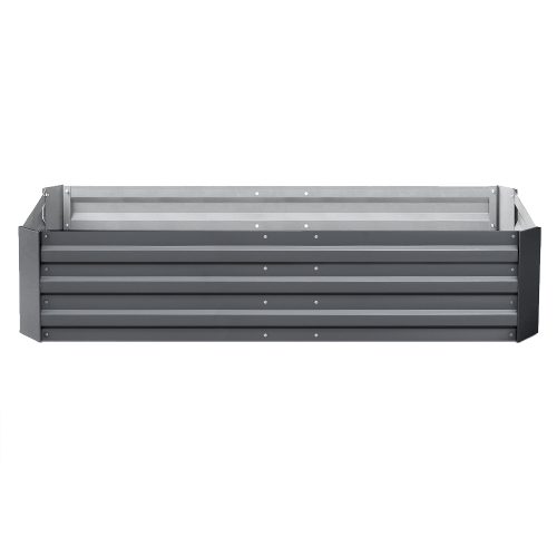 Garden Bed 2PCS Galvanised Steel Raised Planter – 150x90x30 cm