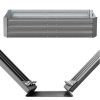 Garden Bed 2PCS Galvanised Steel Raised Planter – 150x90x30 cm