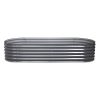 Galvanised Raised Garden Bed Steel Instant Planter – 240x80x42 cm