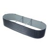 Galvanised Raised Garden Bed Steel Instant Planter – 240x80x42 cm