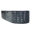 Galvanised Raised Garden Bed Steel Instant Planter – 240x80x42 cm