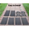 Galvanised Raised Garden Bed Steel Instant Planter – 240x80x42 cm