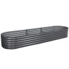 Galvanised Raised Garden Bed Steel Instant Planter – 320x80x40 cm