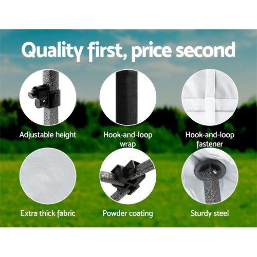 Gazebo Pop Up Marquee Outdoor Tent Folding Wedding Gazebos