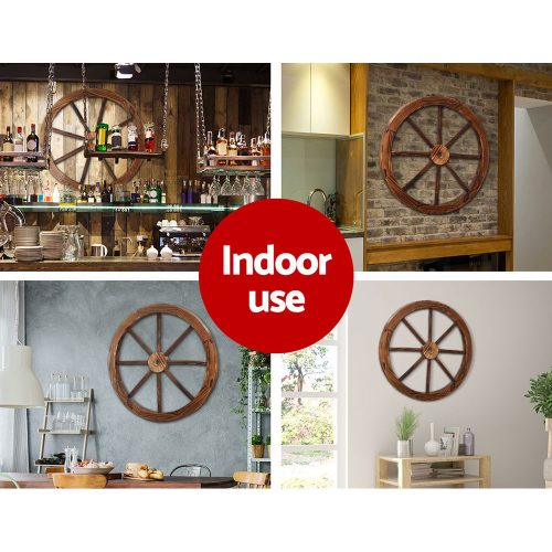 Wooden Wagon Wheel – 1