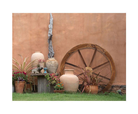 Wooden Wagon Wheel – 1