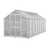 Greenhouse Aluminium Green House Polycarbonate Garden Shed – 470×250 cm