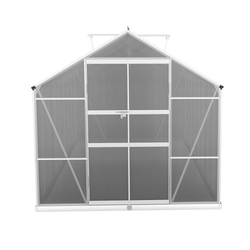 Greenhouse Aluminium Green House Polycarbonate Garden Shed – 470×250 cm