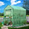 Greenhouse Garden Shed Green House 1.9X1.2M Storage Plant Lawn – Green