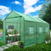 Greenhouse 3.5x2x2M Walk in Green House Tunnel Plant Garden Shed