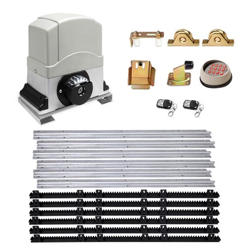 Electric Sliding Gate Opener 1200KG With Remote Hardware Kit Rail – 1200KG 6M