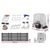 Electric Sliding Gate Opener 1200KG With Remote Hardware Kit Rail – 1200KG 6M
