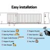 Electric Sliding Gate Opener 1200KG With Remote Hardware Kit Rail – 1200KG 6M