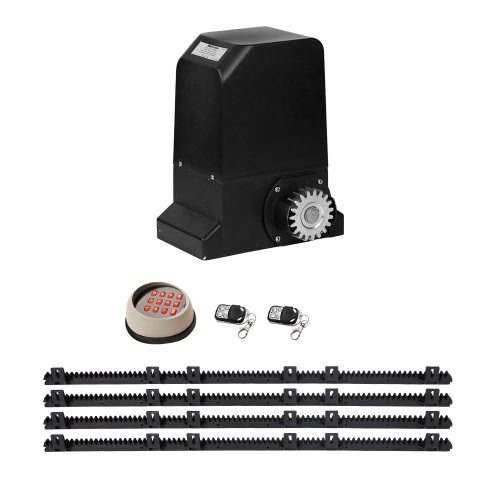 Auto Electric Sliding Gate Opener Keypad Rails – 1000KG 4M 370W + Keypad