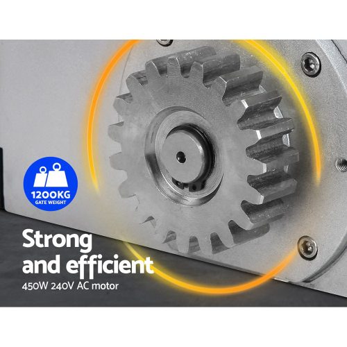 Auto Electric Sliding Gate Opener Keypad Rails – 1200KG 6M 450W + Keypad