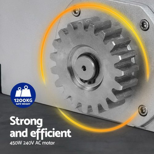 Auto Electric Sliding Gate Opener Keypad Rails – 1200KG 4M 450W