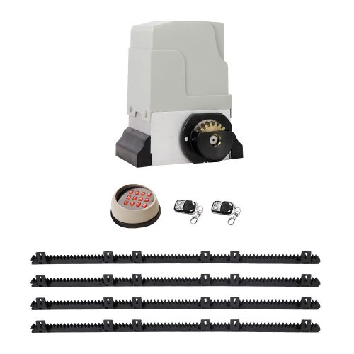 Auto Electric Sliding Gate Opener Keypad Rails – 1800KG 4M 550W + Keypad