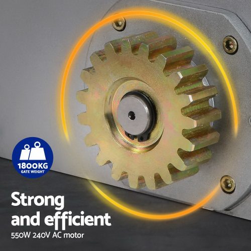 Auto Electric Sliding Gate Opener Keypad Rails – 1800KG 4M 550W + Keypad