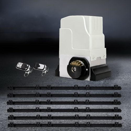 Auto Electric Sliding Gate Opener Keypad Rails – 1800KG 6M 550W