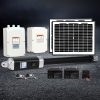Swing Gate Opener Automatic Electric Solar Power Remote Control – 600KG 5.5M 20w